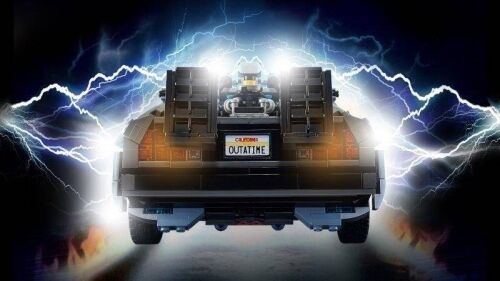 10300 icons Back to the Future Time Machine - 5