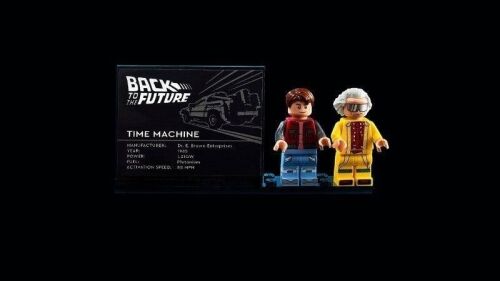 10300 icons Back to the Future Time Machine - 6