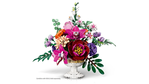 10342 Botanical Pretty Pink Flower Bouquet - 7