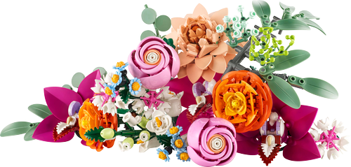 10342 Botanical Pretty Pink Flower Bouquet - 4