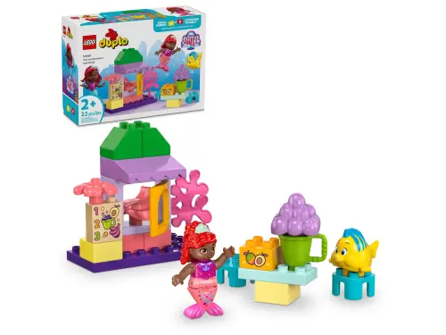 10420 Duplo Ariel and Flounder's Café Stand - 1