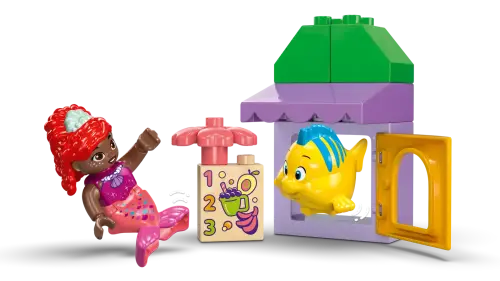 10420 Duplo Ariel and Flounder's Café Stand - 5