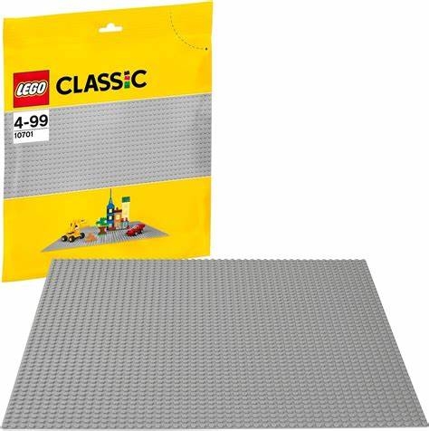 10701 CLASSIC Gray Baseplate - 1