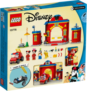 10776 DISNEY Mickey & Friends Fire Truck &Station - 3