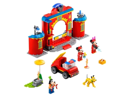 10776 DISNEY Mickey & Friends Fire Truck &Station - 4