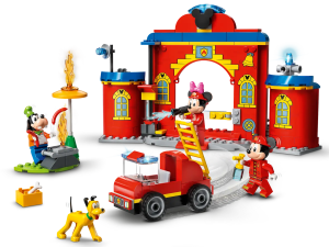 10776 DISNEY Mickey & Friends Fire Truck &Station - 5