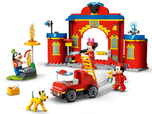 10776 DISNEY Mickey & Friends Fire Truck &Station - 5