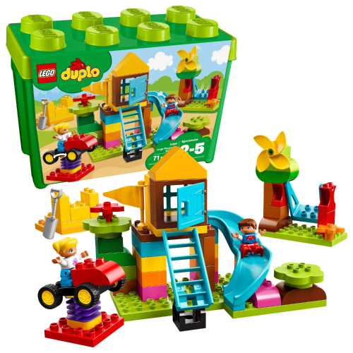 10864 Duplo Large Playground Brick Box  - 1