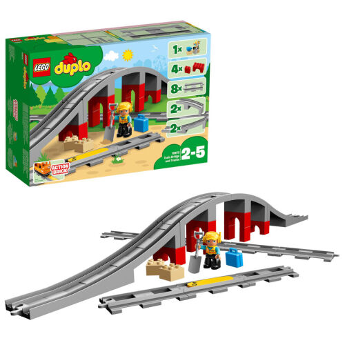 10872 Duplo Train Bridge and Tracks - 1