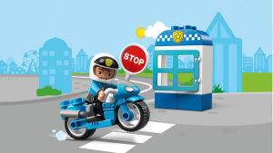 10900 Duplo Police Bike - 5