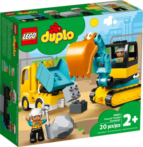 10931 Duplo Truck & Tracked Excavator - 2