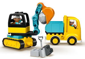 10931 Duplo Truck & Tracked Excavator - 4