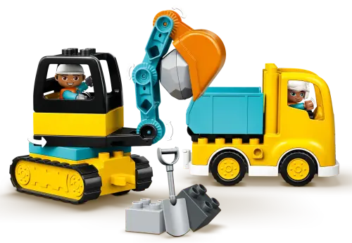 10931 Duplo Truck & Tracked Excavator - 4