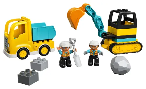 10931 Duplo Truck & Tracked Excavator - 5