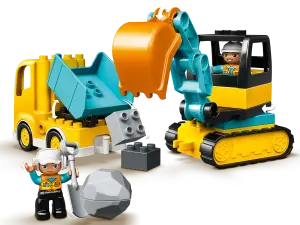 10931 Duplo Truck & Tracked Excavator - 7