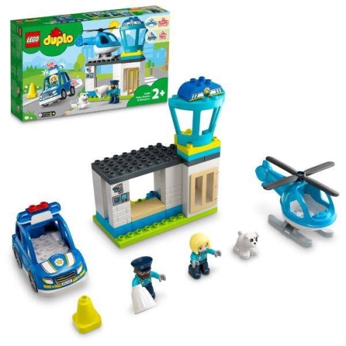 10959 Duplo Police Station & Helicopter - 1