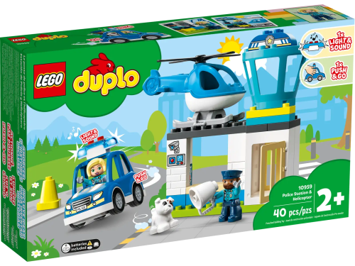 10959 Duplo Police Station & Helicopter - 2