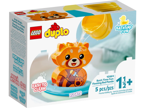 10964 Duplo Bath Time Fun: Floating Red Panda - 2