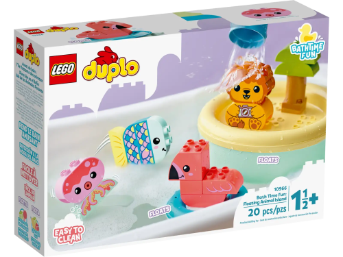 10966 Duplo Bath Time Fun: Floating Animal Island - 2