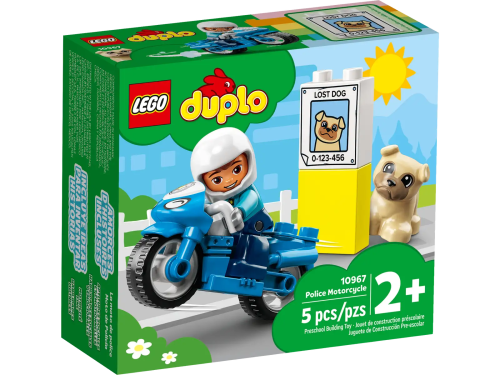 10967 Duplo Police Motorcycle - 2