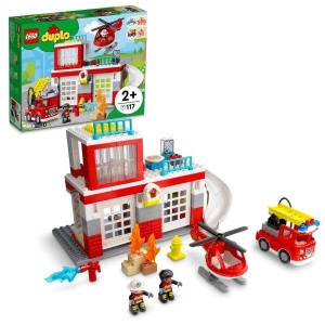 10970 Duplo Fire Station & Helicopter - 1