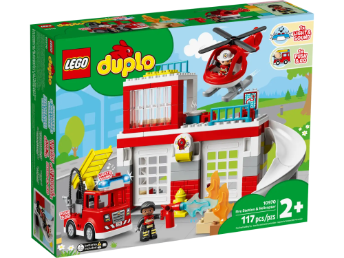 10970 Duplo Fire Station & Helicopter - 2