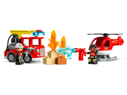 10970 Duplo Fire Station & Helicopter - 6