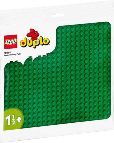 10980 Duplo DUPLO Green Building Plate - 2