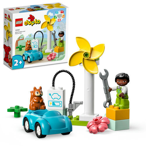 10985 Duplo Wind Turbine and Electric Car - 1