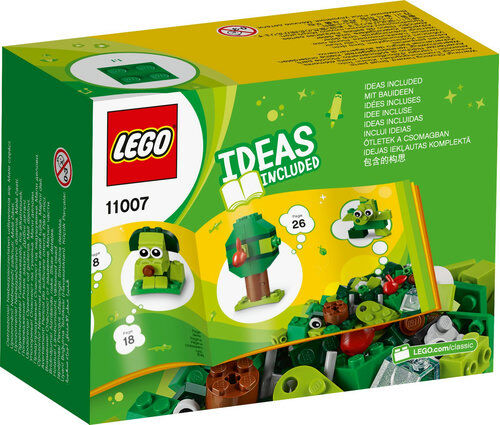 11007 Classic Creative Green Bricks - 3