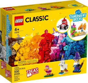 11013 Classic Creative Transparent Bricks - 2