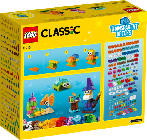 11013 Classic Creative Transparent Bricks - 3