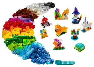 11013 Classic Creative Transparent Bricks - 4