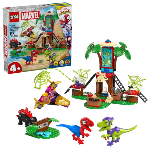 11200 Marvel Spidey and Gobby's Raptor Battle at Tree House HQ - 1