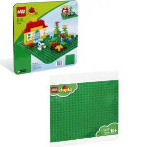 2304 duplo Large base plate Green - 1