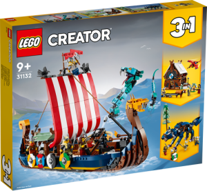 31132 Creator Viking Ship and the Midgard Serpent - 2