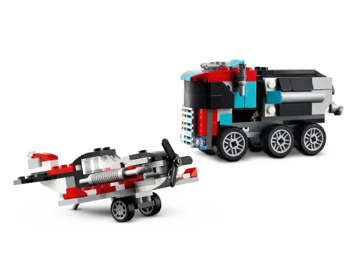 31146 Creator 3in1 Flatbed Truck with Helicopter - 6