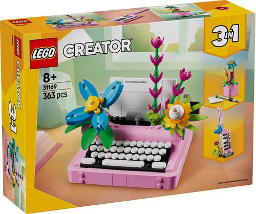 31169 Creator 3in1 Typewriter with Flowers - 2