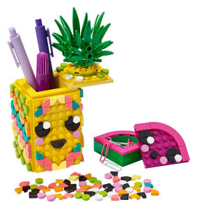 41906 dots  Pineapple Pencil Holder - 6