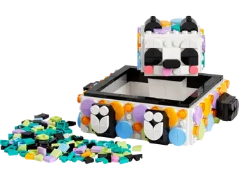 41959 Dots Cute Panda Tray - 4