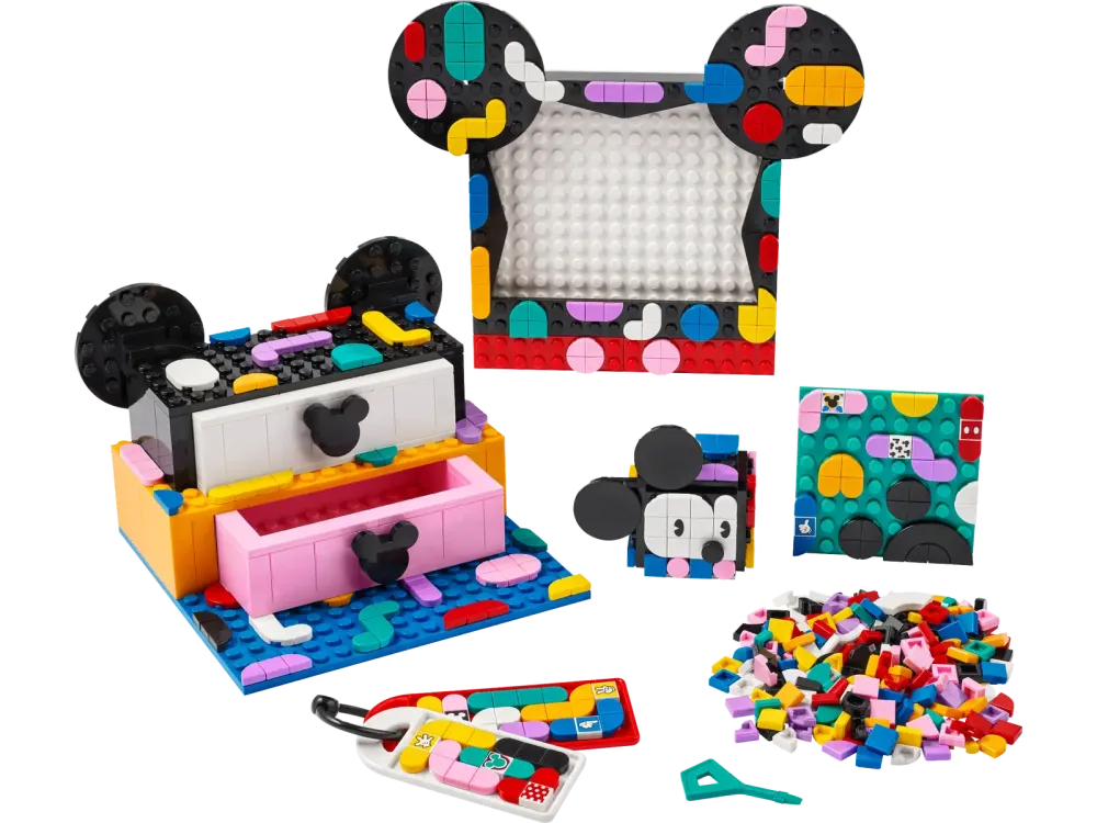 41964 Dots Mickey Mouse & Minnie Mouse Back-to-School Project Box - 4