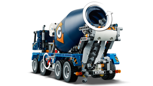 42112 Technic Concrete Mixer Truck - 7