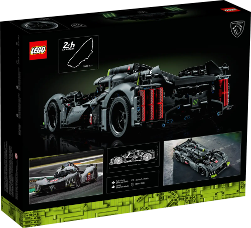 42156 Technic PEUGEOT 9X9 24H Le Mans Hybrid Hypercar - 3