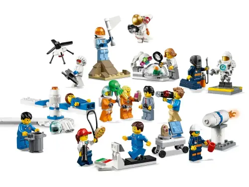 60230 CITY People Pack Space Research and Development - 5