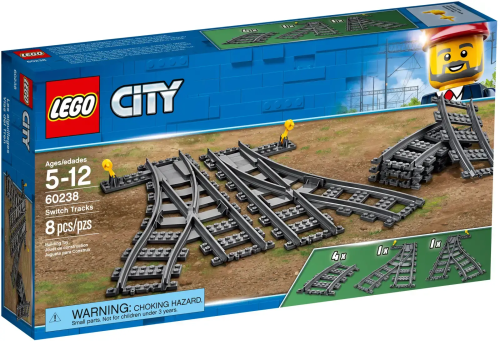 60238 CITY Switch Tracks - 2