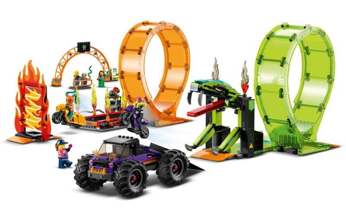 60339 City Double Loop Stunt Arena - 4