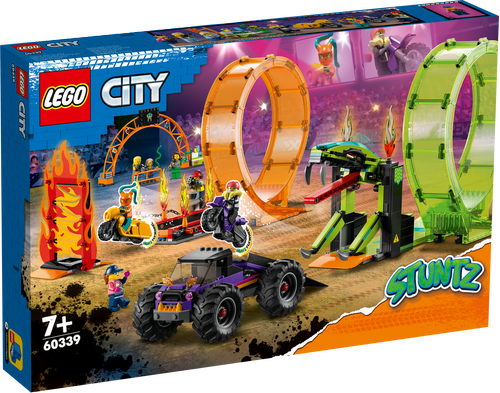 60339 City Double Loop Stunt Arena - 2