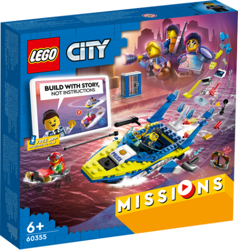 60355 City Water Police Detective Missions - 2