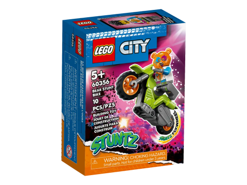 60356 City Bear Stunt Bike - 2