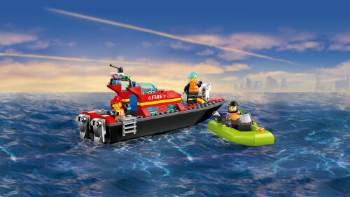 60373 City Fire Rescue Boat - 5